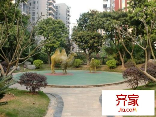 联华花园城外景图