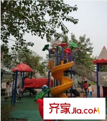 联华花园城配套图 小区配套