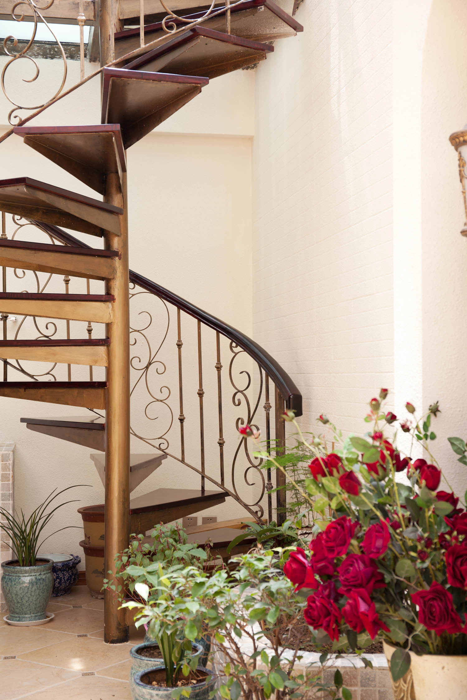 大户型美式家花园楼梯设计