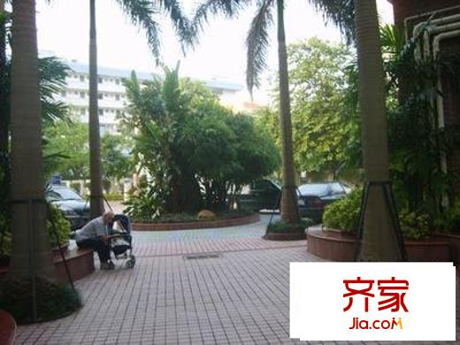 荔园阁外景图 小区园景