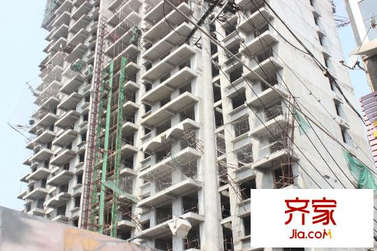 悦正园高层1#施工进度(2015.9.15)