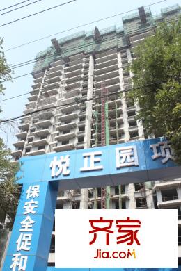 悦正园高层1#施工进度(2015.9.15)