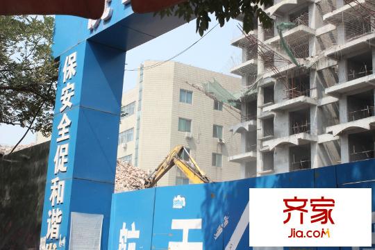 悦正园高层1#施工进度(2015.9.15)