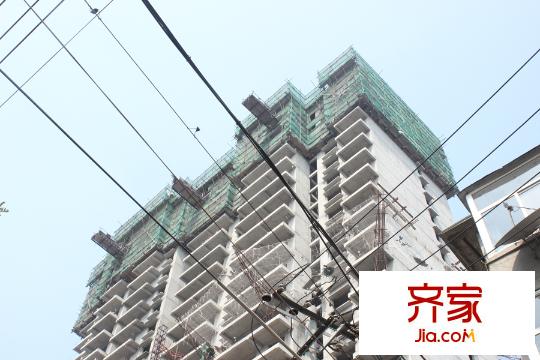 悦正园高层1#施工进度(2015.9.15)