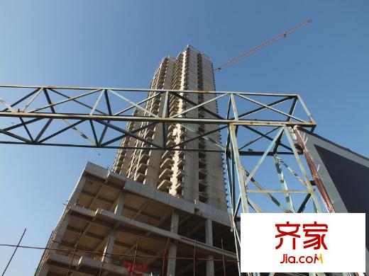 直隶尚都实景图施工进度(2012-12)