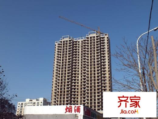 直隶尚都实景图施工进度(2012-12)
