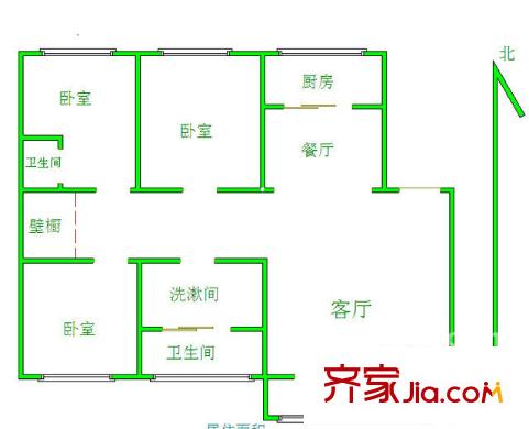 康泽园南区 户型图