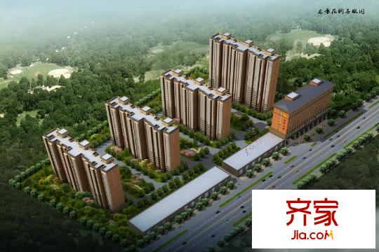 龙帝花园鸟瞰图