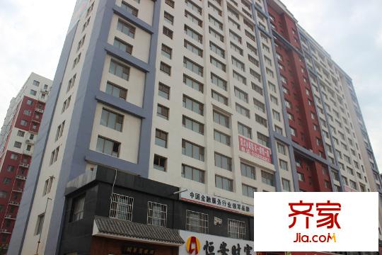 裕东公寓外景图1号楼北外立面(2015.9.8)