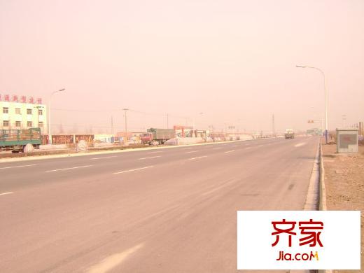 东湖庄园实景图小区外景(2011.02)