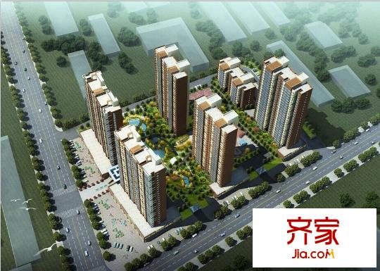 天籁新城外景图