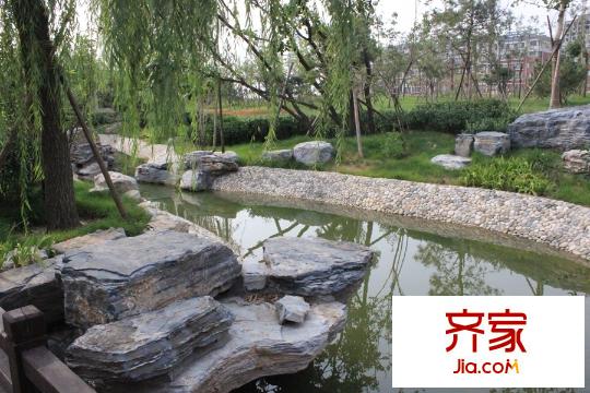 朝阳首府・御园园林景观实景(2014-08)