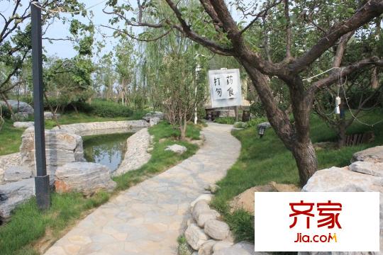 朝阳首府・御园园林景观实景(2014-08)