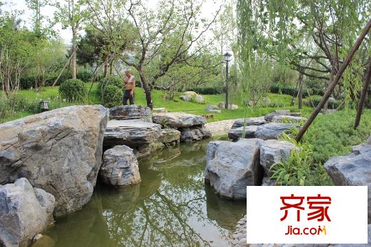 朝阳首府・御园园林景观实景(2014-08)