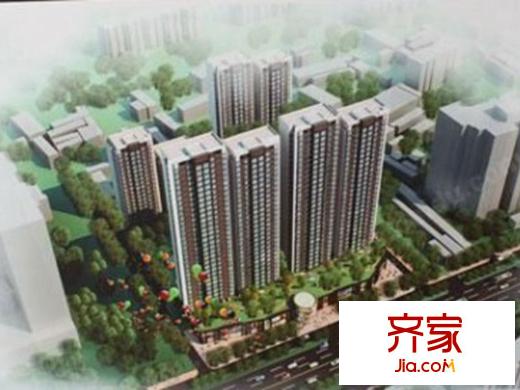 天成嘉园(市区)鸟瞰