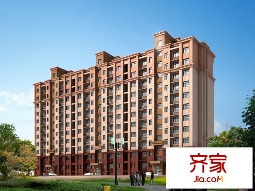 湿地华城7#西北透视