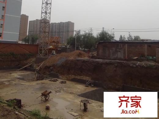 盛昌家园实景图施工进度(2013.07)