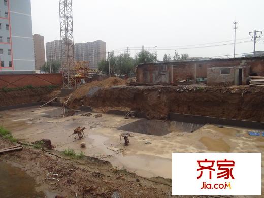 盛昌家园实景图施工进度(2013.07)