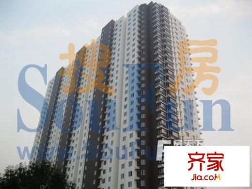 杏坛小区外景图1号楼北立面