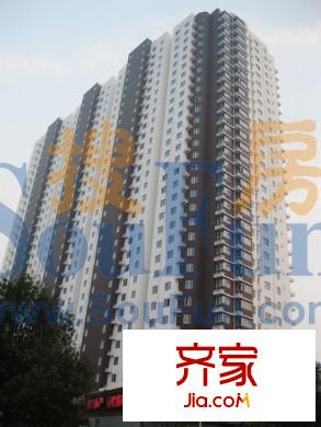 杏坛小区实景图1号楼工程进度(2012-10)