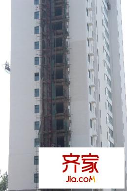 金沃向阳城实景图施工进度(2013.8)