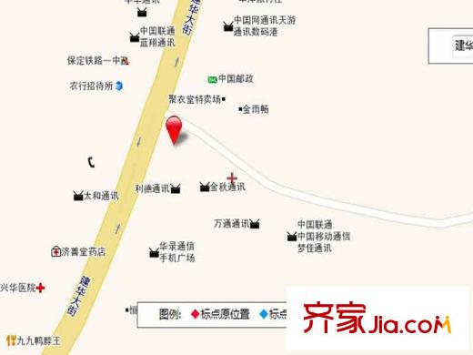 保运嘉苑交通图区位图