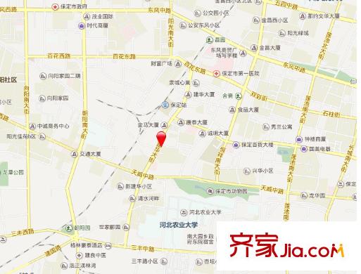 保运嘉苑交通图