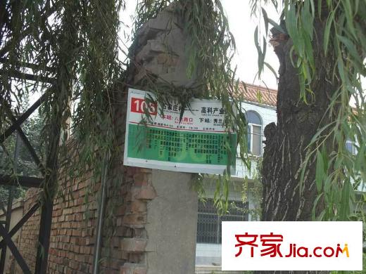 美林河畔配套图公交站牌