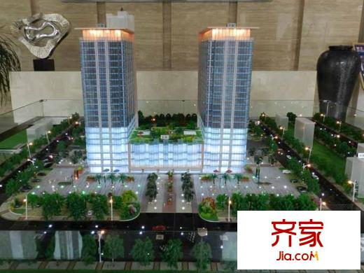 金沃向阳城实景图沙盘(2013.11)