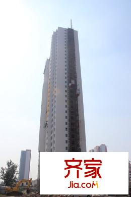 金沃向阳城实景图施工进度(2013.8)