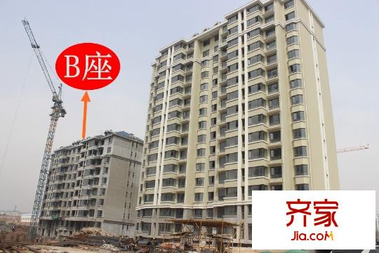 裕华铭珠B座施工进度(2015-04-15)