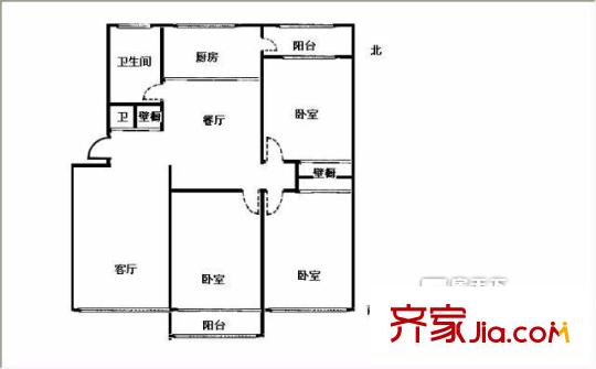师专宿舍 户型图