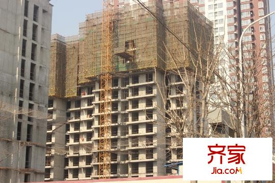 华中假日星座实景图施工进度实景(2015-03)