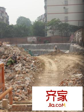 华中假日星座实景图施工进度(2014-05)