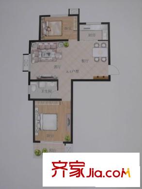 昭华锦城A-1 户型