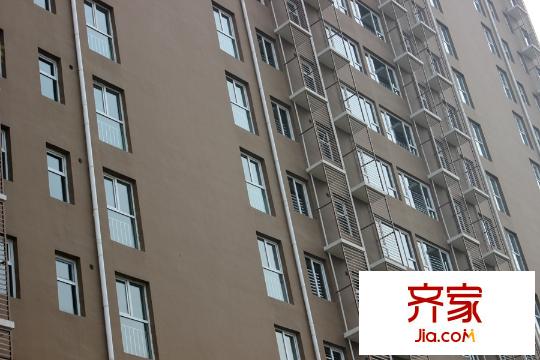 国海公寓施工进度(2015.4.9)