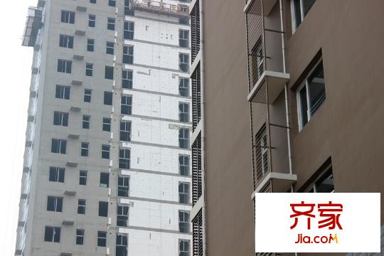 国海公寓施工进度(2015.4.9)