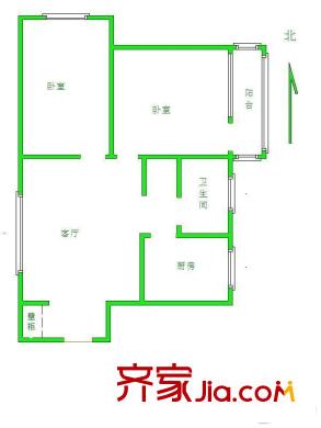 西苑北区 0室 户型图