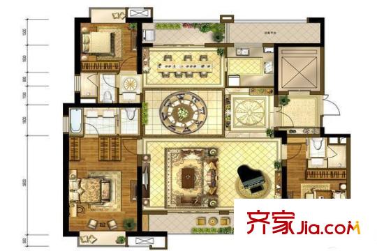 绿地海珀澜庭户型图海珀澜庭小区 户型图