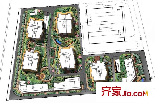 第三城・紫曼园地下车位平面图 1室