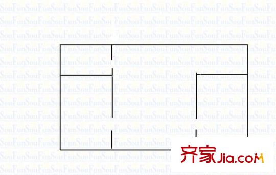 吴井路110号 3室 户型图