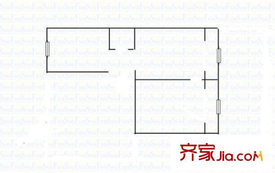 吴井路110号 户型图