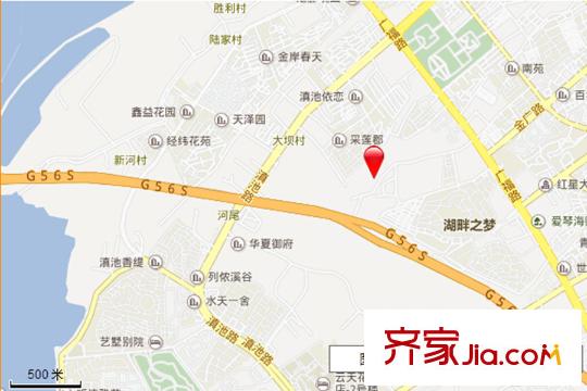 俊发九夏云水交通图