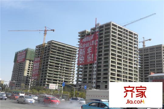 南悦城项目施工进度图 (2015-2-27 )