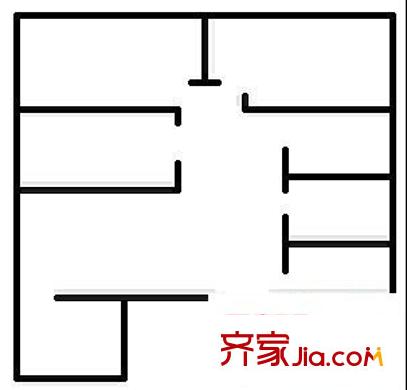 昆明世纪广场 4室 户型图