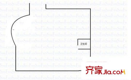 昆明世纪广场 4室 户型图