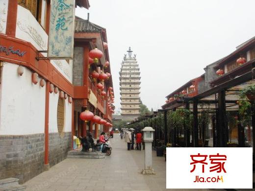 书林和园外景图