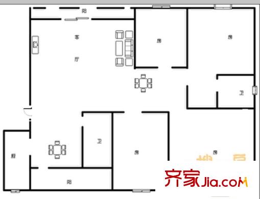 幸福家园 户型图