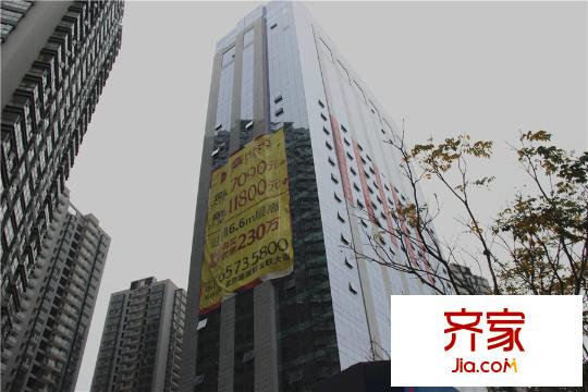 鑫世界项目写字楼现房实景(2015-12-3)
