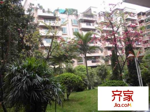 白塔花园外景图